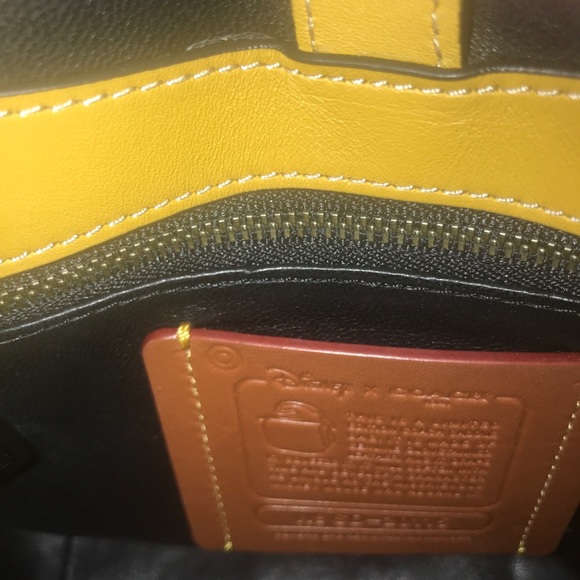Disney x Coach Mickey Saddlle bag - Picture 10 of 12